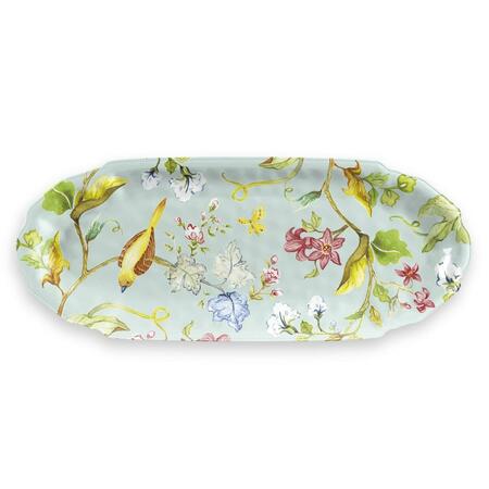 TARHONG Spring Chinoiserie Appetizer Tray PSO0184SATGL